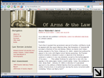 Of Arms and the Law